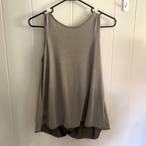 Gray Backless Tank. M